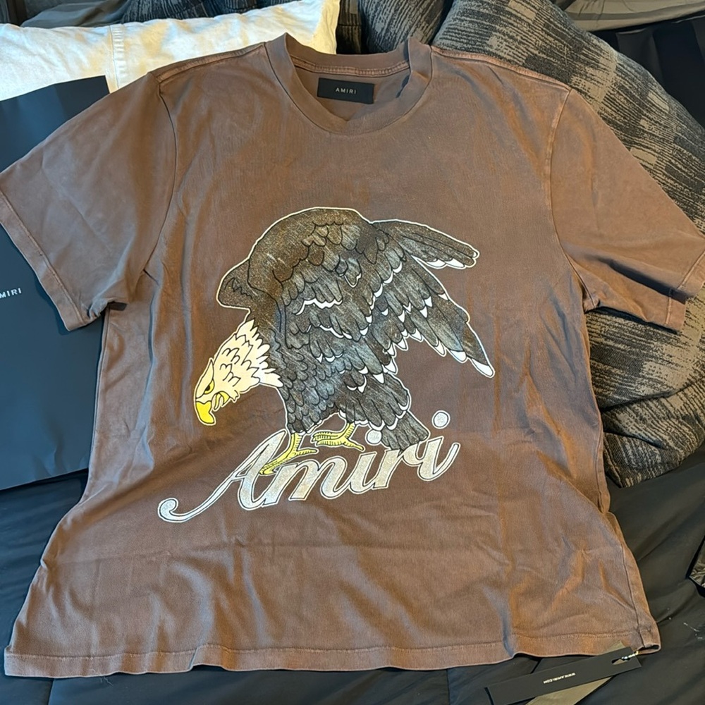 Amiri Eagle cotton t-shirt